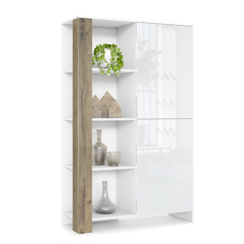 Leidah Display Cabinet, Oak Ribbeck