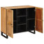 Solid Wood Rectangle Accent Cabinet