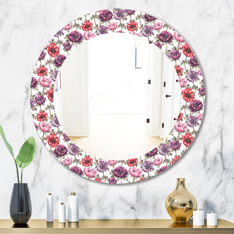 Miroir de salle de bain Bloom 2, H 23,6 po x l 23,6 po