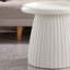 Table d'appoint ronde en oxyde de magnésium avec table d'appoint ronde de 19,69 po de diamètre-425203490-425203501-425203500