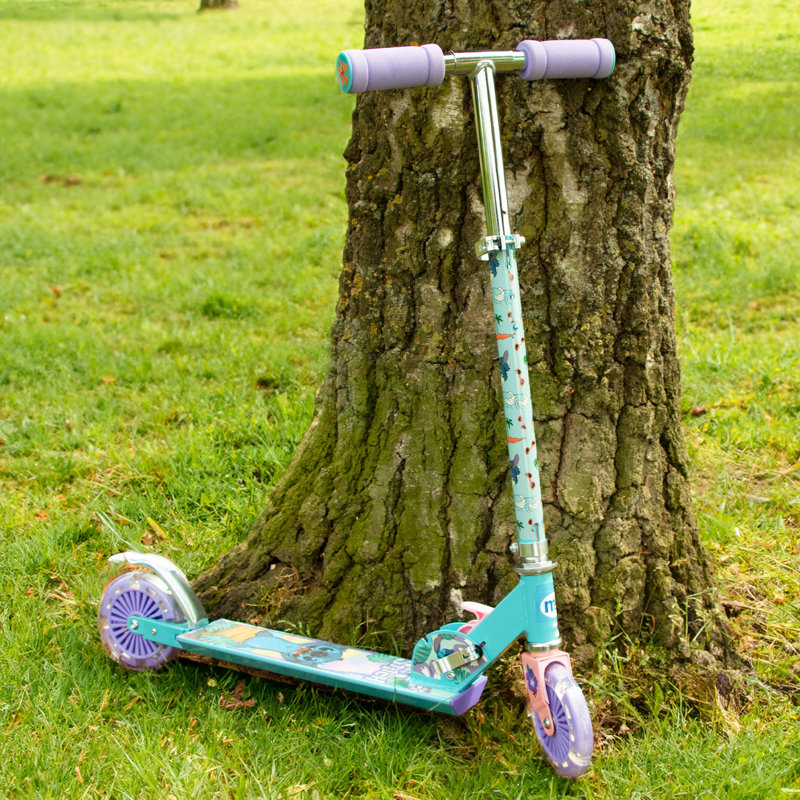 Stitch Folding Inline Scooter with Light Up Wheels