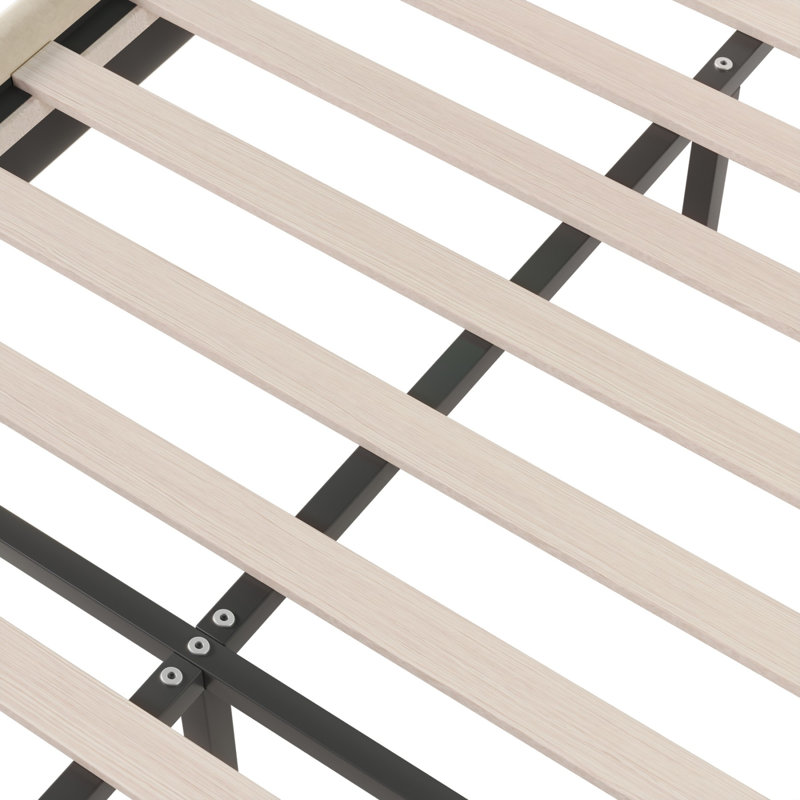 Single (3') Bed Frame, Beige