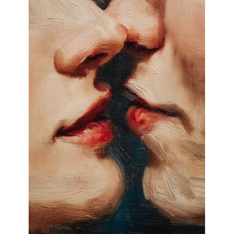 «Close Whisper», art mural sur toile tendue, H 16 po x l 12 po x P 1 po