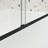 Matted Black Bypass Shower Door Sliding, 56 - 60"X70". 1/4" Tempered Glass. Top Track, Stainless Steel Handle. Smooth Leakage. Nano Easy Clean, Explode Film. 36000 Times Test. Simple To Install-124069813