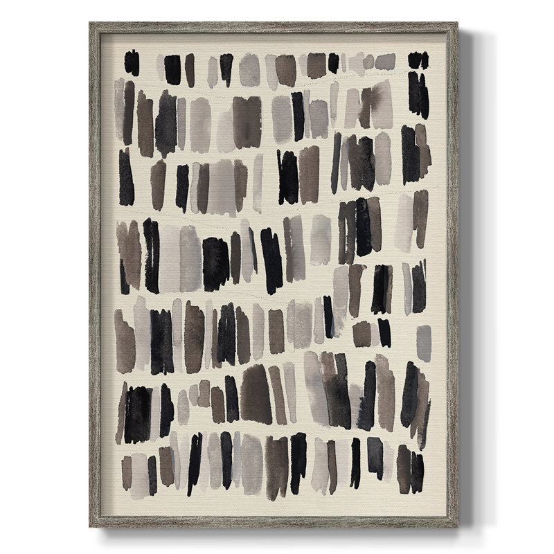 «Chalk and Flint II», reproduction encadrée - bois massif, H 30 po x l 24 po