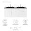  Meuble-lavabo à double cuve 48 po Vitality-520347232-520347234