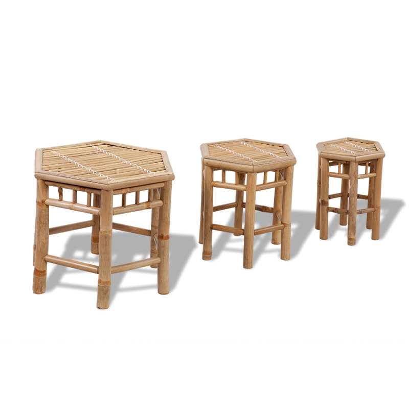 Wood Outdoor Ottoman
