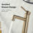 Bathroom Faucet Single Handle Brass Vanity Sink Faucets-102640072