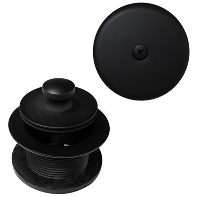 Ensemble de drain de baignoire en PVC 1-1 / 2 "x 12" avec trop-plein à deux trous avec trop-plein