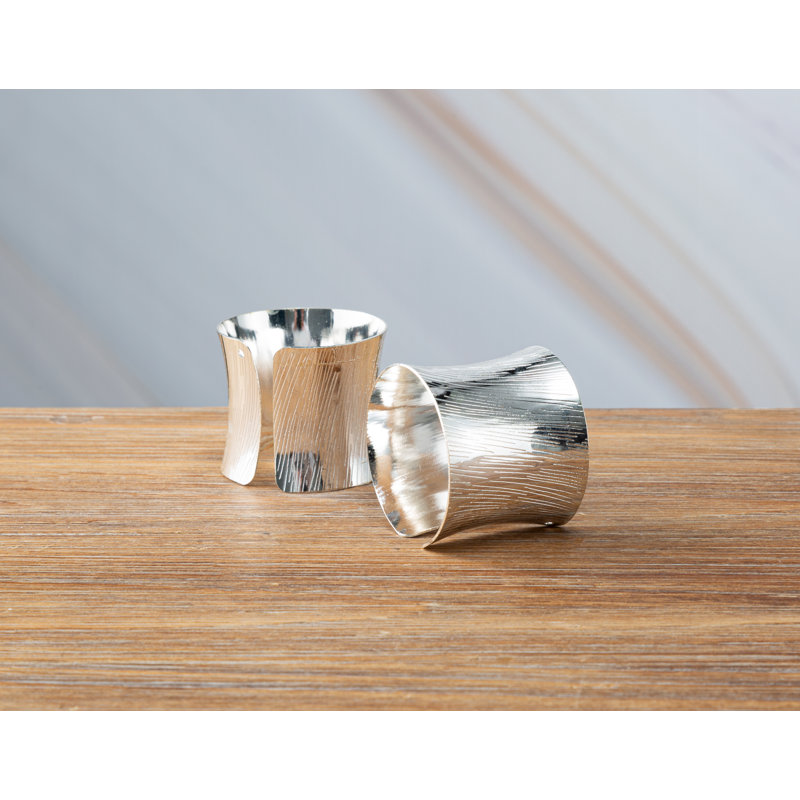 Rond de serviette, Argent
