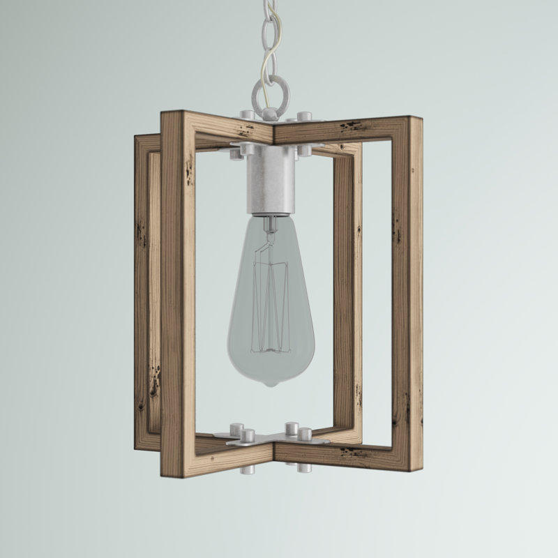 Luminaire suspendu simple à 1 lumière Darcy