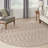  Positano 4' x Round Beige Modern Rug-468786578-468786582