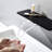 Matte Black Waterfall Bathroom Sink Faucet - Brass, Single For Convenient Water Temperature And Flow Management, Compact Installation Excellent Brass Build, Smooth & Setting, Tidy-121612976