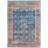 Cumberledge Machine Washable Floral Design Performance Area Rug Blue-63919929