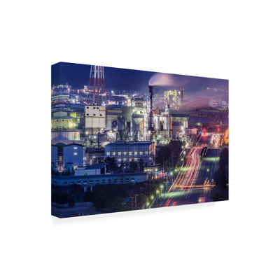 Kobayashi Tetsurou  Light Trail Canvas Art