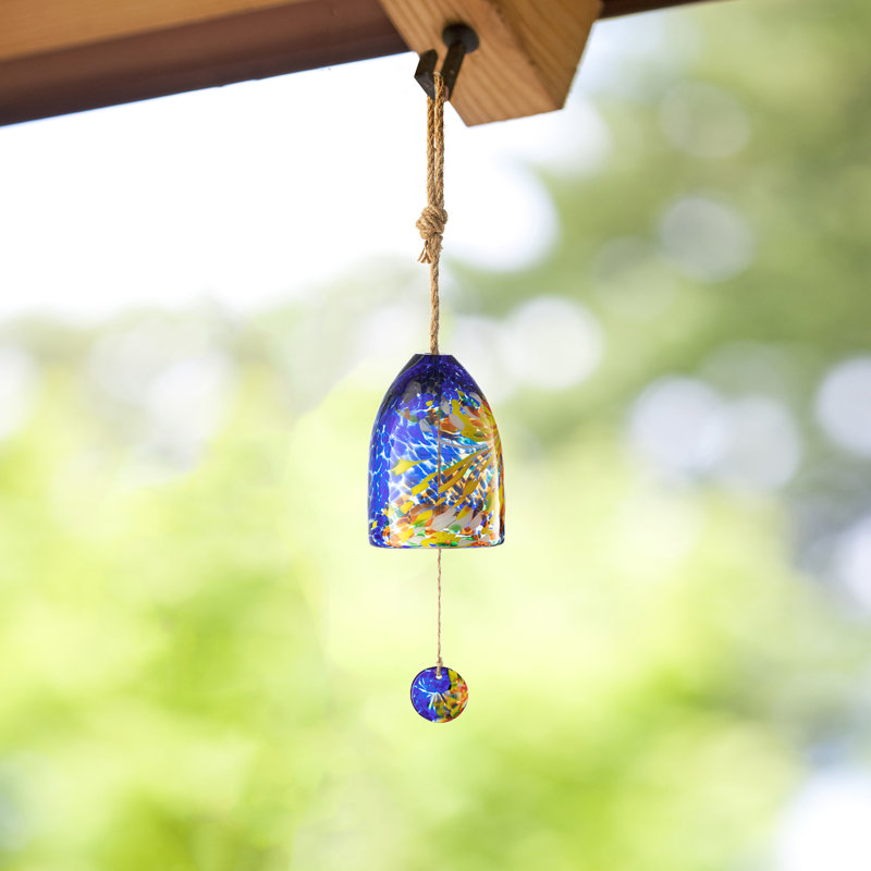 Carillon de verre 26 "H Twist Glaze