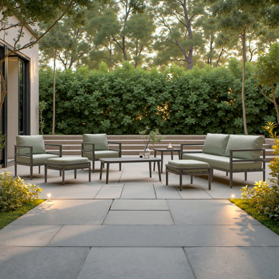 Morelia 7-Piece Sunbrella® Outdoor Patio Seating Set - Canvas Oasis