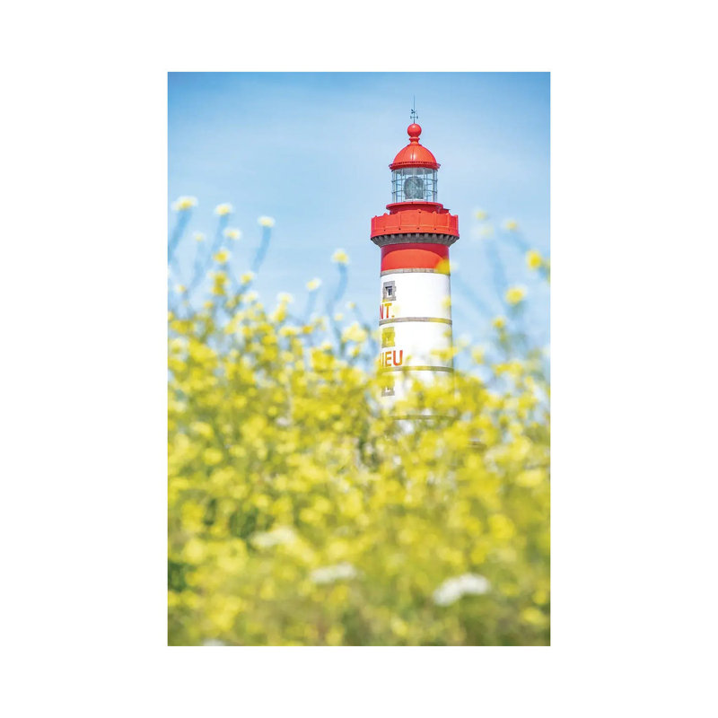 Saint Mathieu Lighthouse Portrait by Philippe Manguin - Wrapped Canvas Gallery-Wrapped Canvas Giclée, Wrapped Canvas