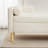 65.4" W Modern Storage Ottoman Bench With Armrests And Bolster Pillows-1374025866