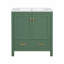 Meuble-lavabo 30 po avec lavabo simple