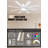 52 inch Ceiling Fan with Light, 6 Speeds Reversible Low Profile Ceiling Fan with Light and Remote/APP Control, 3 Color Temp+Dimmable RGB, 8 Blades, Flush Mount Quiet Ceiling Fans, White-1590499270