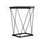 ENSEMBLE DE TABLE BASSE 3 PIÈCES EN MÉTAL GRIS FONCÉ-1471331616