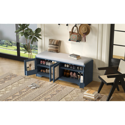 Banc de rangement Rustic