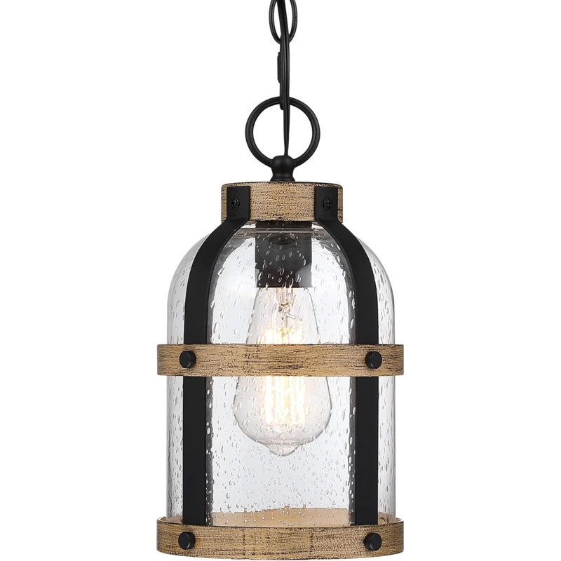 Luminaire suspendu d'extérieur câblé 9,25 po