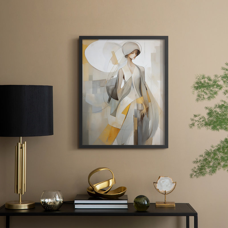 WOMEN Series CXL - reproduction encadrée de qualité supérieure - prête à être accrochée - aucun clou requis