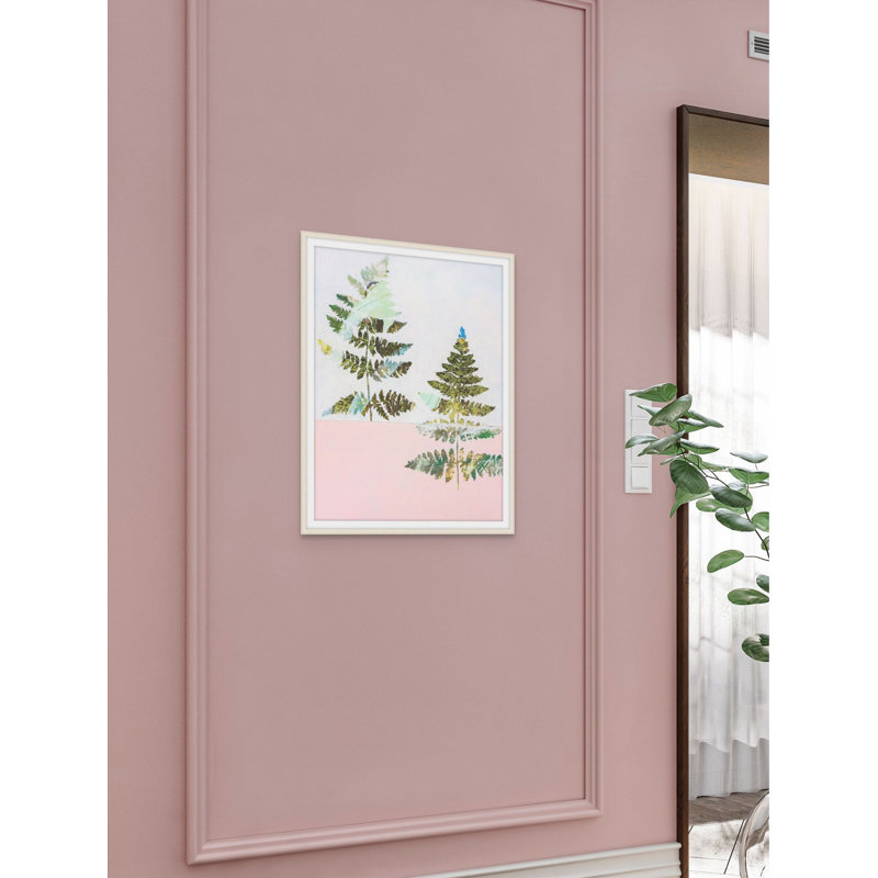 Ferns Manifested 1 Framed Print, 23" H x 19" W