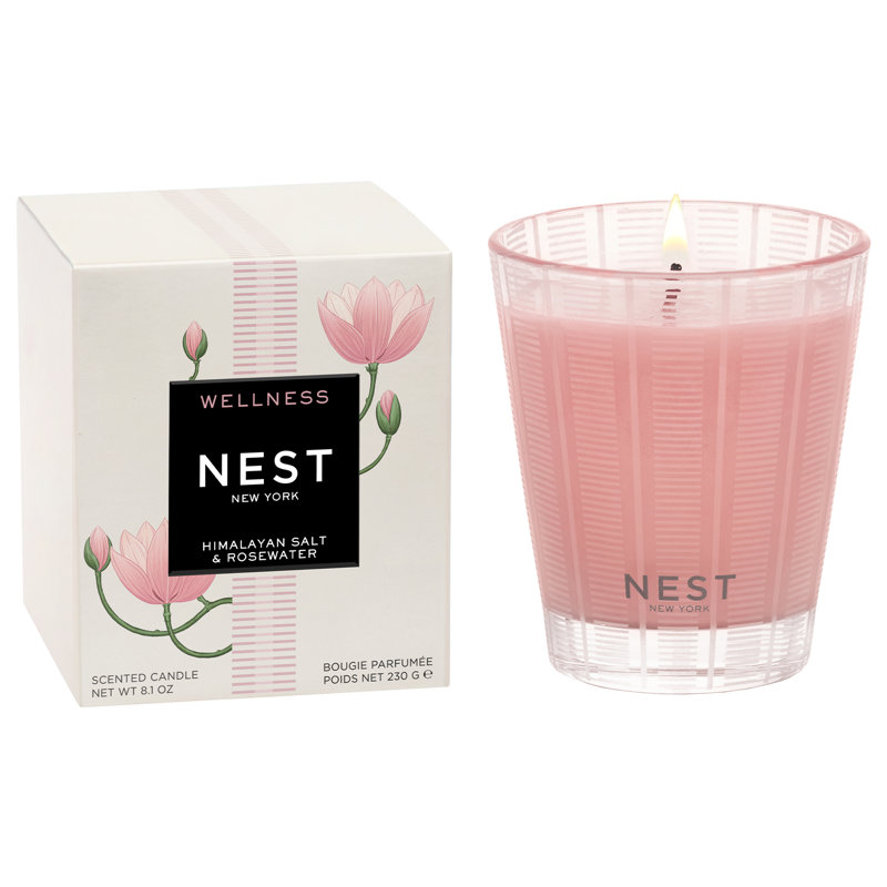 Himalayan Salt & Rosewater Votive Candle, Classic