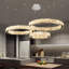 Grand lustre en cristal 3 anneaux K9