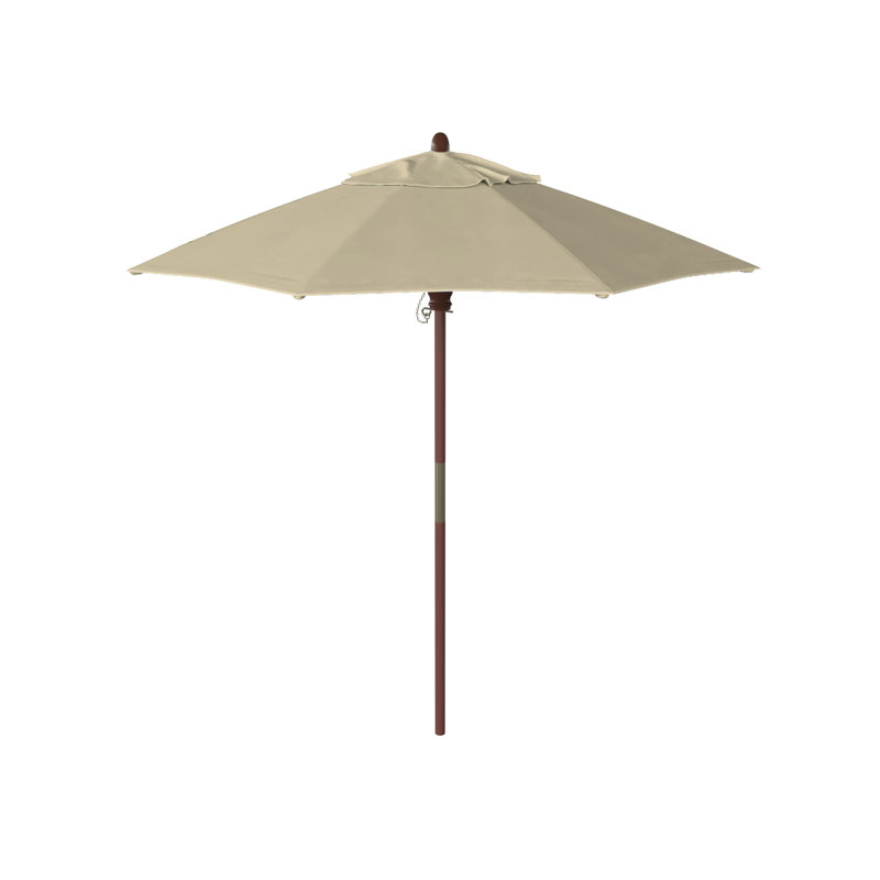 Parasol de marché 7 pi 6 po Arlo, Toile Toile Toile Sunbrella®