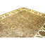 Hand Knotted Wool Oriental Area Rug in Camel And Ivory