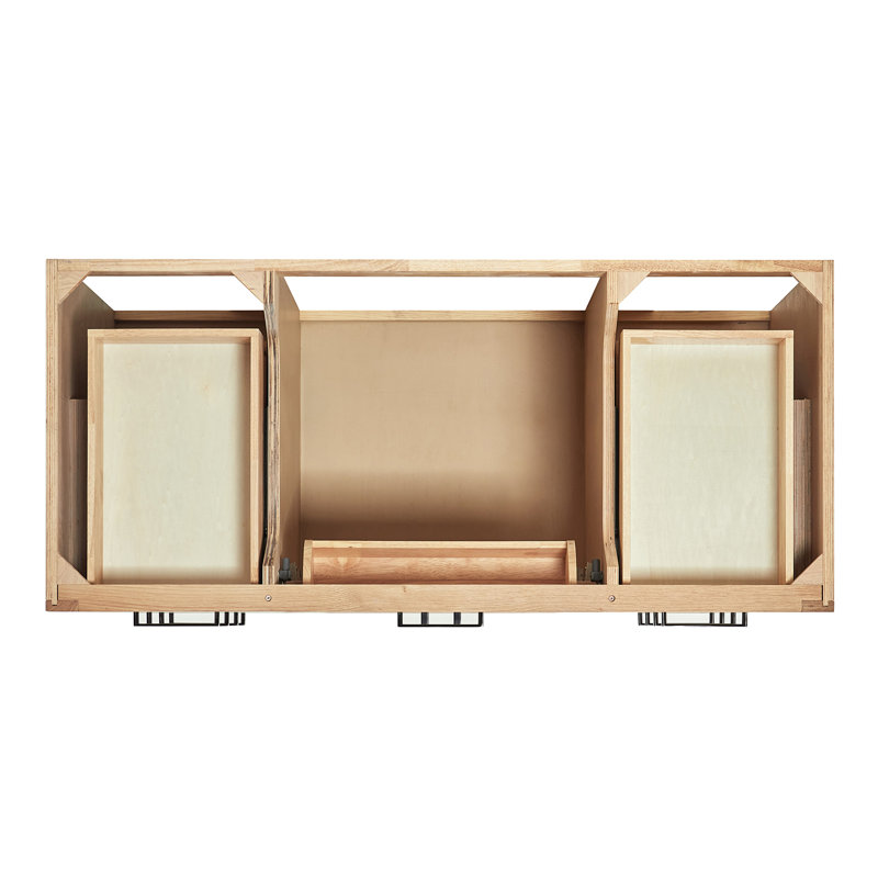 42" Single Bathroom Vanity Base only, Natural Oak