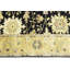 Tapis oriental noir Oushak Chobi-163255588