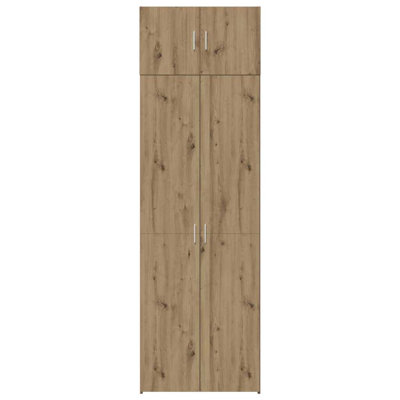 Storage Cabinet 70X42.5X225 Cm Engineered Wood