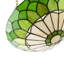 Stained Glass Domed Tiffany Pendant Lamp Shade With Chain By-1733045926