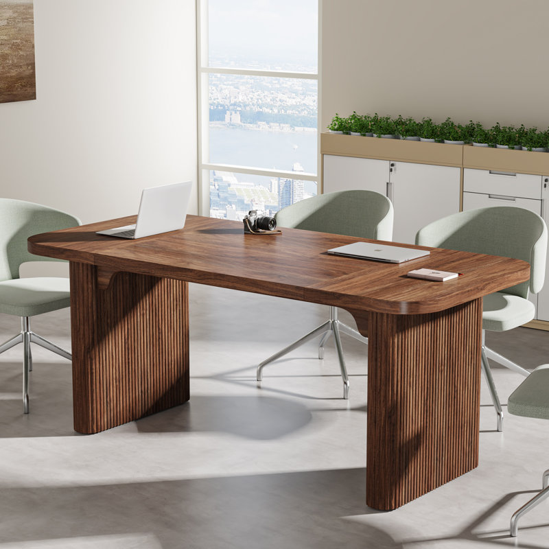Computer Desk, Walnut