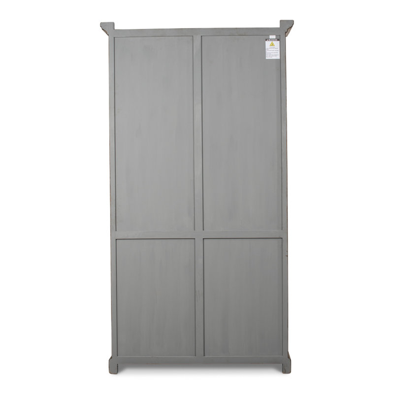 Refined Arches Solid Wood Bookcase