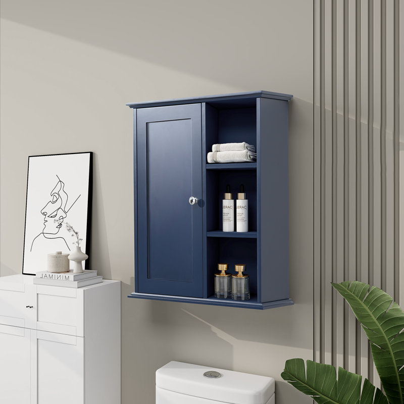 Dibru Bathroom Cabinet, Blue