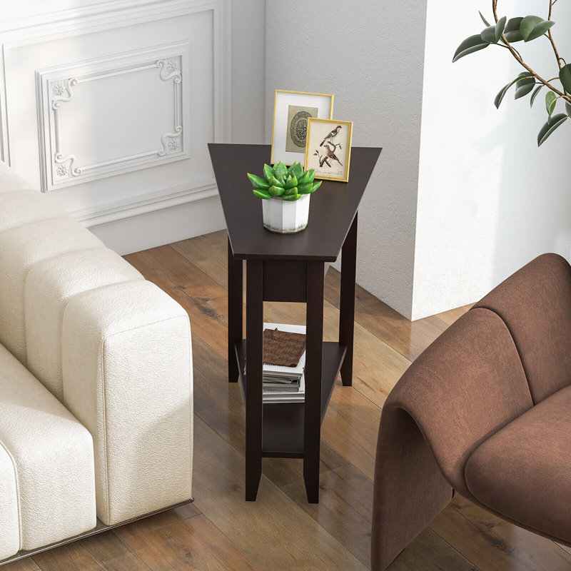 Krever End Table Set, Espresso