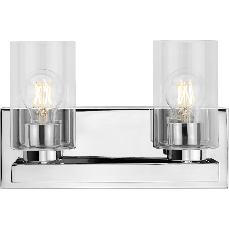 2 - Light Dimmable Vanity Light, White