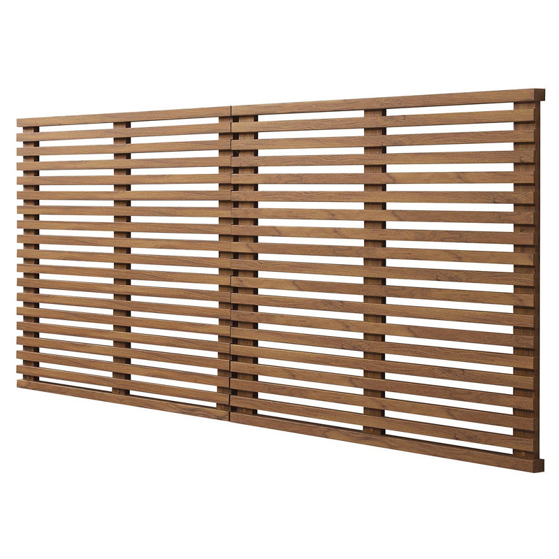  Headboard, Walnut, King