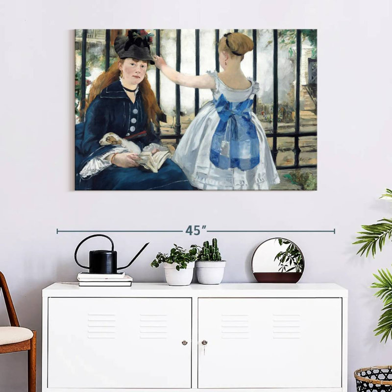 Leisha The Railway, 26" H x 39" W