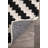 Decca Geometric Handmade Tufted Wool Black/Cream Area Rug-847613592