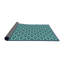 Tapis bleu ciel/noir à motifs-1685206627