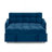 Lovesea Sofa Bed With Pull-Out Bed,Adjsutable Back And Two Arm Pocket,Typec And USB Charging With Copper Nail