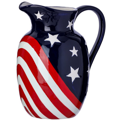 Pichet en céramique 8 "American Spirit