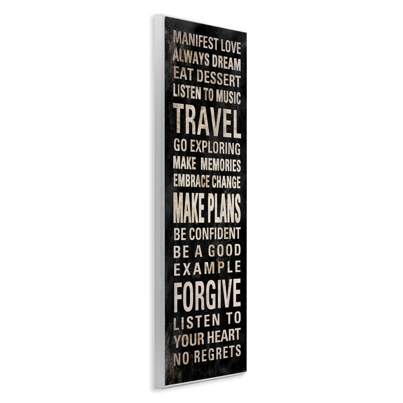 Art sur toile, "Man Man Love Love" par SD Graphics Studio